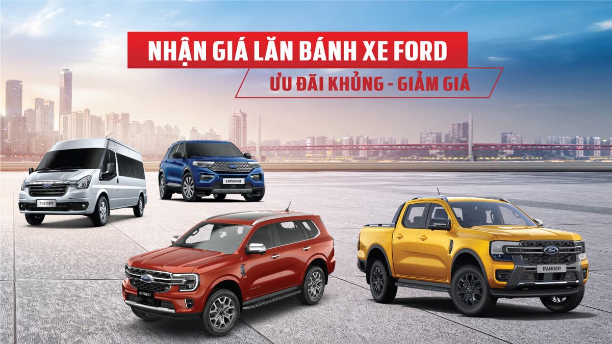 Nhận giá lăn bánh xe ford