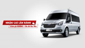 Giá lăn bánh Ford Transit 2025 - Xe 16 chỗ - Cập nhật tháng 05/2025